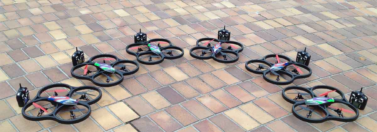 drones de entrenamiento